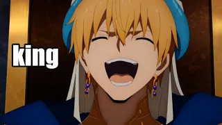 One Minute of Gilgamesh's English Dub Laughing at Others 👑
