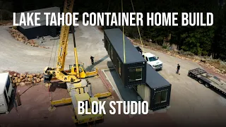 NICE 2 CONTAINER HOME IN LAKE TAHOE // BLOK STUDIO // TOUR INSIDE!