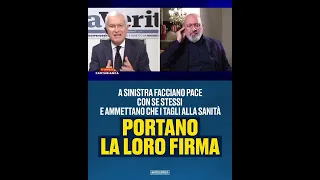 È un dato di fatto: la spesa sanitaria è stata tagliata negli ultimi anni dalla sinistra.