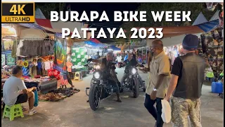 [4K] Burapa Bike Week Pattaya Thailand 2023