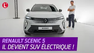 Renault dévoile son nouveau Scénic électrique, nos premières impressions