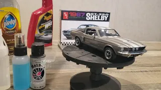 67 SHELBY GT 350 model car build AMT Sharing results of your tips and help Novice  Builder