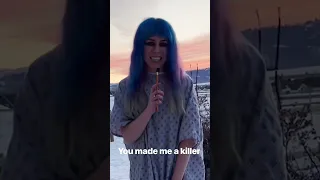 Singing barefoot in the snow