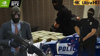 BIGGEST BANK ROBBERY IN GTA ONLINE #gta #gta5 #gaming