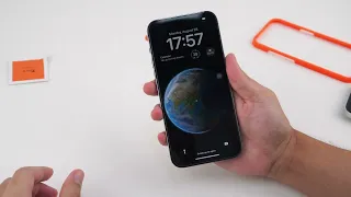 iPhone 15  15 Plus Installation Video with Orange Alignment Frame