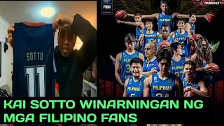 KAI SOTTO BINALAAN NG MGA FILIPINO FANS