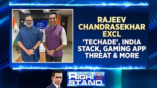 Rajeev Chandrasekhar On 'Techade', India Stack, Gaming App Threat | Rajeev Chandrasekhar Interview