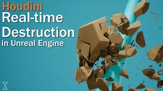 Real-time destruction with Houdini and Unreal || Tutorial