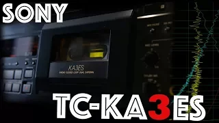 SONY TC-KA3ES - полный обзор. Калибровка и АЧХ