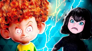 ¡El bebé Dennis QUIERE ser un BUEN VAMPIRO! │ Hotel Transylvania 3!