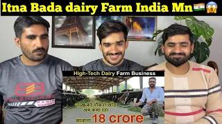 Left MNC job to start High-Tech Dairy Farm || Jersy HF Cow farming business India 🇳🇿 |PAK REACTION