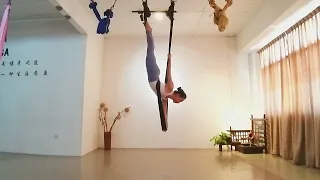 Aerial yoga aerial dance  空中瑜伽 空瑜舞韵 背叉篇 超人superman