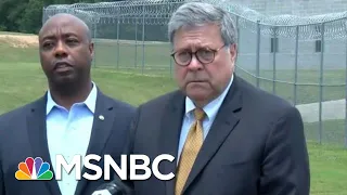 Watch AG Barr Called Out As ‘Law Breaker’ By Prosecutor | The Beat With Ari Melber | MSNBC