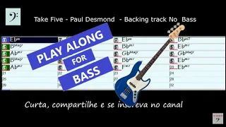 Take Five - Paul Desmond - backing track No Bass