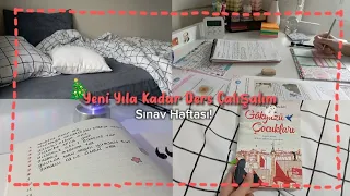 Yeni Yıla Kadar Ders Çalışalım🎄⛄ | 7. Sınıf Ders Çalışma Günlüğüm🍞