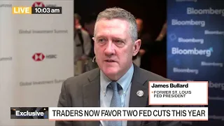 Fmr. St. Louis Fed Chief Bullard: Three Rate Cuts This Year Is ‘Base Case’