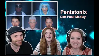 Those Are Some Crazy Contacts | Pentatonix | Daft Punk Medley Reaction