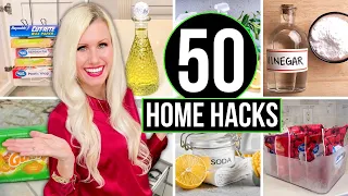 50 LIFE CHANGING HOME HACKS YOU WISH YOU KNEW SOONER!🤯