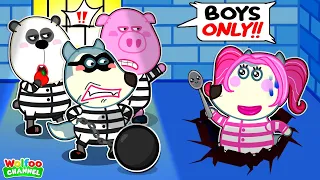 ONE GIRL in a BOYS ONLY Prison! | Funniest and Cutest Babies Video