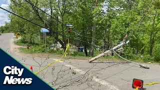 Thousands of Quebecers still without power after weekend storm