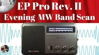 C.Crane CC Radio-EP Pro Rev. 2 Portable | Evening MW Band Scan