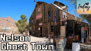 Nelson Ghost Town Nevada - An Hour From Las Vegas | Walking Around Ghost Town NV [4K]