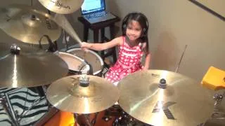 Our 9 year old drummer - Sweet Child O' Mine  | Guns N' Roses | Vianca Belocaul Drum Cover