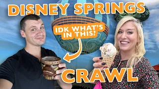 We Let Disney World CAST MEMBERS Choose Our Food | Disney Springs: Boathouse Jock's Salt&Straw Pepe