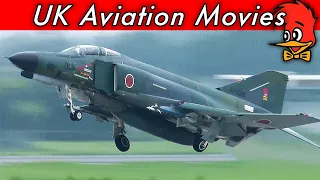 RF-4 Phantoms from 501st Hikoutai depart Hyakuri Air Base Japan