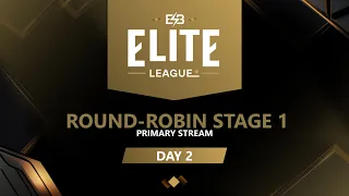 [EN] Elite League: Round-Robin Stage [Day 2] A 1/2