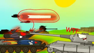 Rocket monster? - Cartoon about tanks