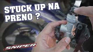 Paano mag repair ng rear brake cylinder ng Sniper 150 / 155