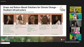 Green and Nature-Based Solutions for Climate Change Resilient Infrastructure