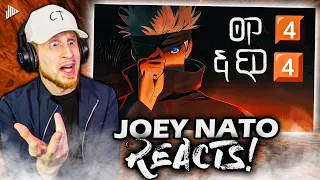 Joey Nato Reacts to Jujutsu Kaisen OP 4 & ED 4 🔥| Shibuya Arc