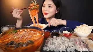 ENG SUB)Flounder Rockfish Red Snapper Flatfish Mukbang ASMR Korean Real Sound Eating Show