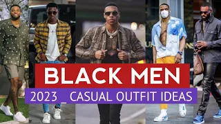 18 Casual Outfits Ideas For Black Men | black men fashion |