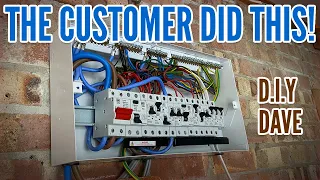 THE CUSTOMER TRIED TO SAVE MONEY, SO HE DID IT HIMSELF!!!! D.I.Y SPECIAL