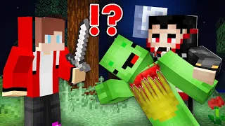 Mikey was BITE by VAMPIRE and JJ Helping in Minecraft Challenge Pranks - Maizen JJ and Mikey