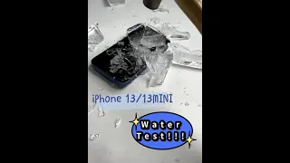 iPhone 13/13 mini Review - Water Test,Here's the Truth！