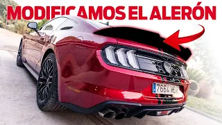 Modificamos el ALERÓN del MUSTANG