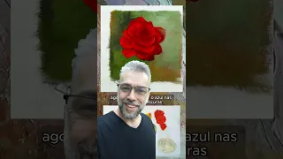 Parte 2 - Como pintar uma rosa-vermelha