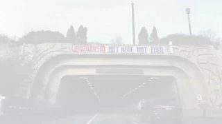 PatriotF vs Seattle seahawks Banner Drop