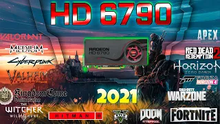 *AMD Radeon HD 6790 in 20 GAMES  |  in 2021 (Part 1)