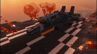 F-14 (TOP GUN Version) Test Flight - Minecraft Clockwork Mod Re-creation