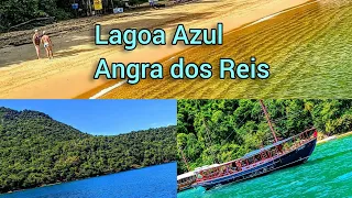 Lagoa azul ilha grande Angra dos Reis | Passeio de escuna com a família gostamos muito ❤️