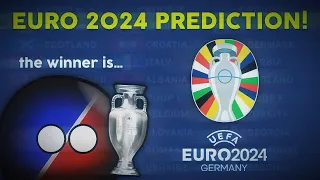 MY OFFICIAL EURO 2024 PREDICTIONS | Countryballs!
