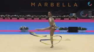 Habiba Marzouk - ribbon AA (EGY) Grand Prix Marbella 2024