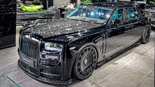 2024 Rolls Royce Phantom Mansory EWB is $1500000 *LUXURIOUS PALACE ON WHEELS* Walkaround Review