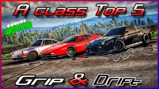 A Class - TOP 5 BEST CARS - THE META - NEED FOR SPEED UNBOUND