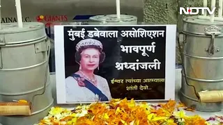 Mumbai Dabbawalas Pay Their Homage To Queen Elizabeth II